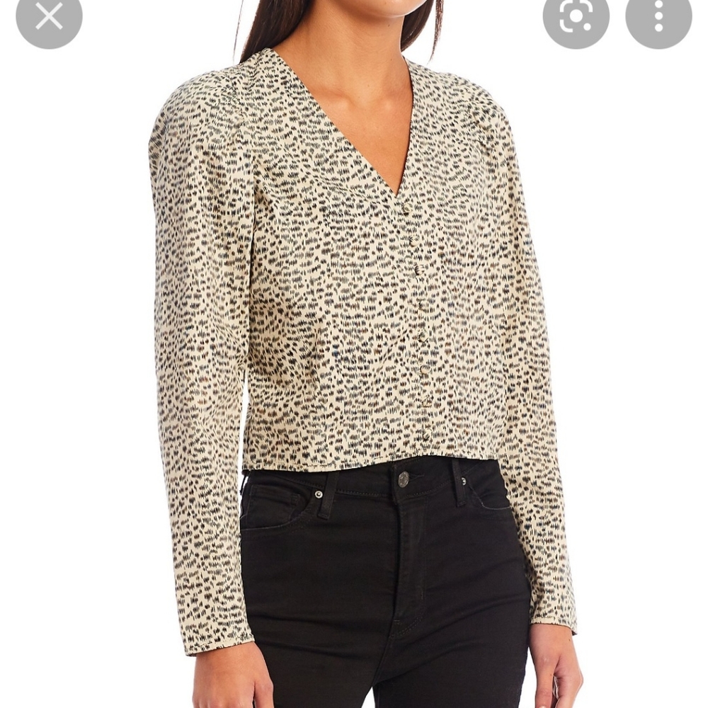 Levi's Teegan Button Up Blouse - M